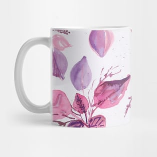 Watercolor Leaves Mug